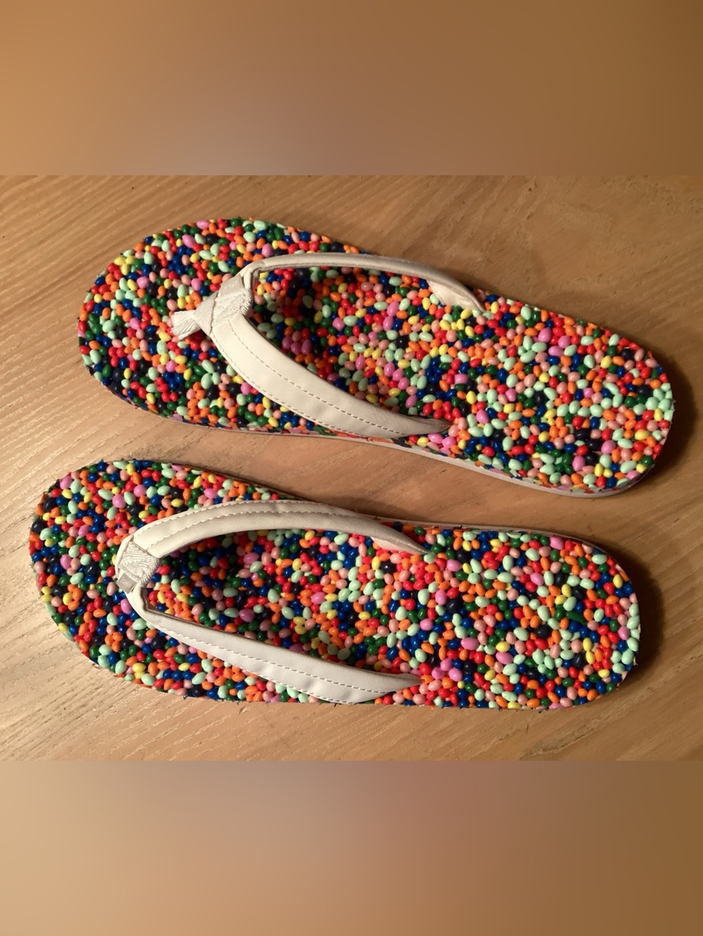 Sanuk bubble rush flip flops NEW